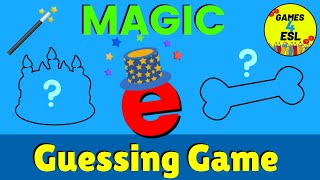 Magic E Guessing Game  Fun Phonics Game [upl. by Margi428]