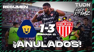 Resumen y goles  Pumas 13 Necaxa  Grita México C22  J11  TUDN [upl. by Cedric665]