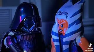 Ahsoka Tano vs Darth Vader  Star Wars Rebels Lego stop motion [upl. by Key]