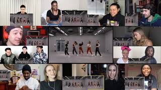 ITZY quotWANNABEquot Dance Practice Reaction Mashup [upl. by Acceb]