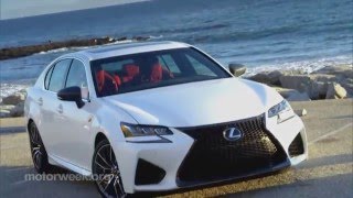 MotorWeek  Quick Spin 2016 Lexus GS F [upl. by Virgy570]