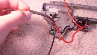 DIY How to Upgrade Airsoft Gun Wires from Scratch [upl. by Row]