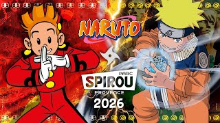 Naruto arrive au Parc Spirou Provence [upl. by Philpot]