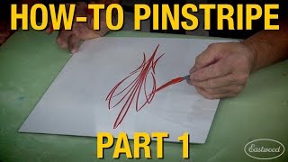 How To Pinstripe Custom Pinstripes with Rick Harris amp Kevin Tetz  Pt1 of 3  Eastwood [upl. by Nahshu]