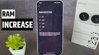 how to increase ram in nothing phone 2a  ram booster nothing [upl. by Christoph]