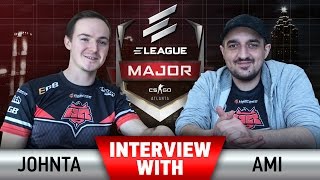 Interview with Johnta amp Ami at ELEAGUE Major 2017 EN Subs [upl. by Ikin812]