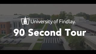 90Second Tour of the University of Findlay [upl. by Rodina565]