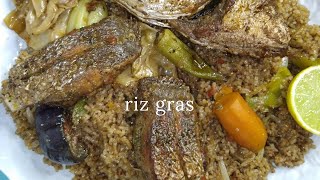 comment cuisiner riz gras au poisson recette simple et délicieux [upl. by Rosanne]