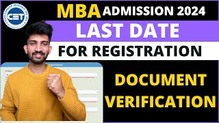 MBA Registration Form Filling Last Date  Mba cap round form filling 2024 [upl. by Jonny]