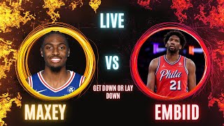 Sixers Maxey Puts Embiid on Blast for being late for everything Which sends a bad message [upl. by Demmahom]