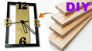 Wooden Elegance Craft Your Own Wall Clock ⏰🌳 [upl. by Yolanda]