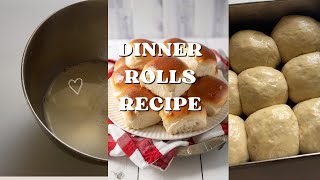 Easy Dinner Rolls Recipe no egg dinner rolls recipe [upl. by Oinafipe131]