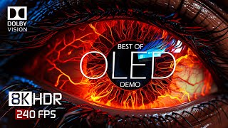 8K HDR 240 FPS Dolby Vision  Special OLED Demo [upl. by Lombardi]