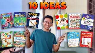 10 Medium Content Books IDEAS amp How To CREATE Them for Amazon KDP [upl. by Anitnahs571]