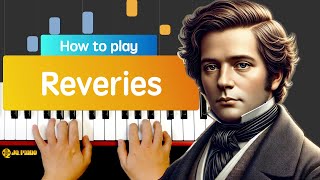 How to Play  quotReveriesquot by Robert Schumann Easy  JQpiano Part 1Piano Tutorial [upl. by Ynar]