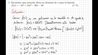 NOTACIONES ASINTÓTICAS  Ejercicio 2  Demostración [upl. by Ecadnak]