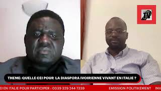 QUELLE CEI POUR LA DIASPORA IVOIRIENNE  cei nci nci360 [upl. by Kalvn]