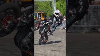 Motard Supermoto Stunts [upl. by Melitta]