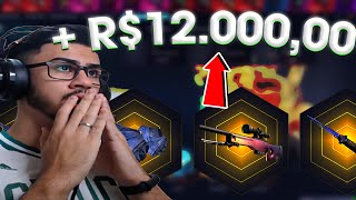 HOJE EU ARRISQUEI R250000 NO CSGONET E GANHEI  DE R1200000 [upl. by Nylarac]