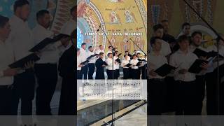 Receive the Body of Christ ☦️ choir music classicalmusic acapella orthodox malechoir serbia [upl. by Langbehn]