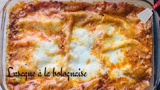 LA MEILLEURE LASAGNE A LA BOLOGNAISE SANS BECHAMEL [upl. by Lyman699]