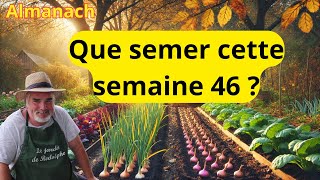 Que semer et planter au jardin du 10 au 16 novembre Conseils et astuces pratiques [upl. by Villada]