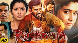 Rathnam Full Movie Hindi Dubbed 2024  Vishal Priya Bhawani Samuthirakani  Reviews amp Facts [upl. by Pegma]