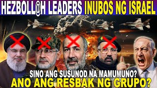 GRABE MGA LIDER ng HEZBLLH INUBOS NA ng ISRAEL [upl. by Beeck]