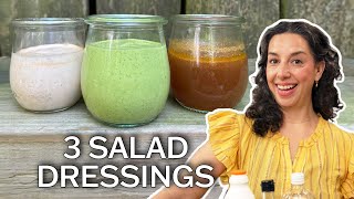 The Only 3 Salad Dressings You Need For Summer [upl. by Lenora480]