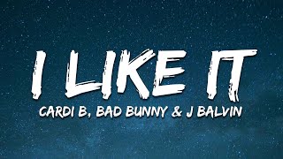 Cardi B Bad Bunny amp J Balvin  I Like It  Lyrics [upl. by Luciano]