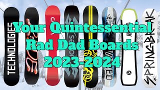 The Top 5 All Mountain Freestyle Snowboards of 20232024 [upl. by Aztiray127]