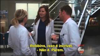 Greys Anatomy 1112 Arizona Alex Hermann e Jo Legendado [upl. by Ailito3]