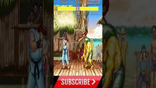 Street Fighter 2 Ryu vs Blanka Super Golden Edition HD 1080p [upl. by Harrow566]