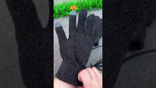 Electric Warm Winter Gloves youtubeshorts ytviral shortsfeed gadegets [upl. by Cate]