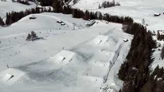 Seiser Alm Overview Snowboard [upl. by Ellehsram]