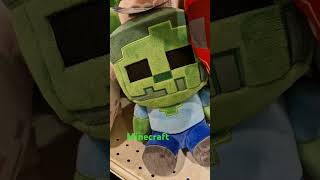 MINECRAFT steve funny crepeer juguetes toys peluches minecraft lindo hermoso niños [upl. by Crabb]