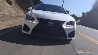 2015 Lexus RCF Review  Fast Lane Daily [upl. by Aratnahs107]