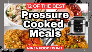 12 of my Best PRESSURE COOKER MEALS NINJA FOODI 15 in 1 Recipes [upl. by Puklich]