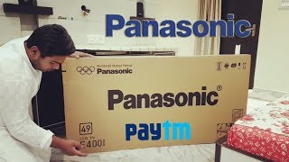 PANASONIC TH49E4000D  FULL HD  LED TV [upl. by Aidaas534]