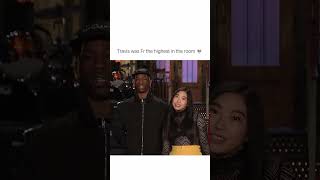 Travis Scott was definitely the highest in the room😭💀 travisscott rap hiphop rapper [upl. by Armilda]