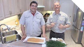 Great Gravlax Recipe  Quick Simple Easy amp Delicious Salmon or Trout [upl. by Belier]