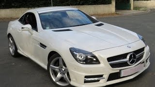 Mercedes SLK R172 V6 350 7GTro Blanc Diamant Pack Sport AMG 306hp zerostressauto etoileselection [upl. by Einot]