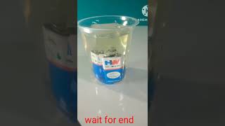 Water VS Battery H2 and 02 out from water water Electrolysis Gas experiment youtubeshort [upl. by Fannie]