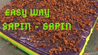 How to make Sapinsapin  Sapinsapin Recipe  Kakanin Recipe [upl. by Acenahs]