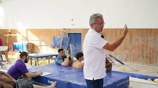 EUROPEAN GYMNASTICS MAG JUNIOR TRAINING CAMP THESSALONIKI 2024  HIGH BAR  part two [upl. by Aicelav]