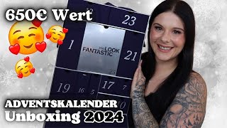 650€ Wert LOOKFANTASTIC Adventskalender 2024  25 Türchen UNBOXING [upl. by Tabitha722]