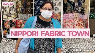 What I bought Tokyo Nippori fabric town  जापानीज लूंगी पसल👘 [upl. by Serafina302]