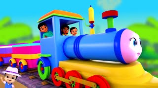 চুক চুক ট্রেন চালি Train Song in Bengali Gaadi Aayi Chhuk Chhuk  Bengali Rhymes and Kids Videos [upl. by Landau]