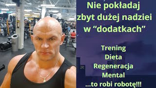 Trening dieta regeneracja mental a nie dodatki robią formę [upl. by Hannahc]