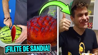 Puse a prueba 3 De los mejores Lifehacks de comida  pongamosloaprueba [upl. by Akcirahs]